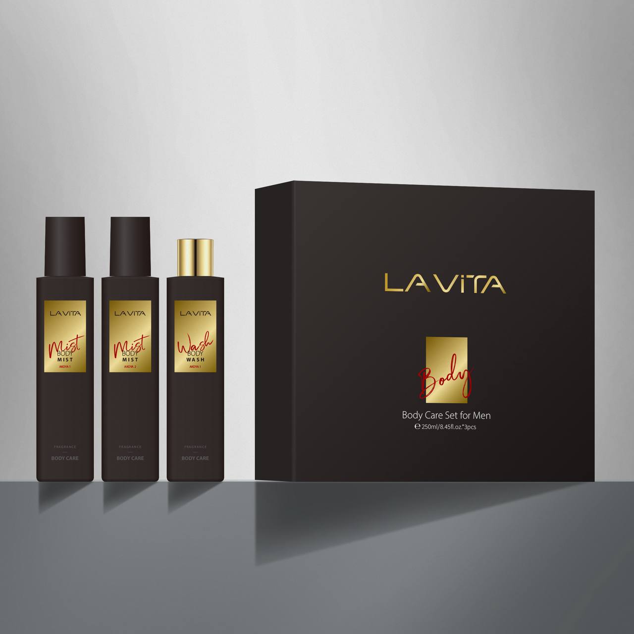 AKOYA Post-Shower Kit (3 items)